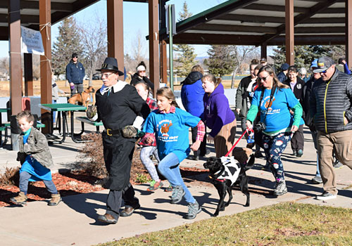 Turkey Trot participants